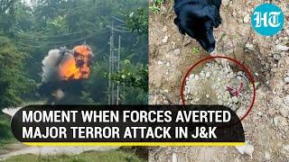 On Cam: Indian forces defuse IED on Srinagar-Baramulla highway; Terror attack foiled in J&K