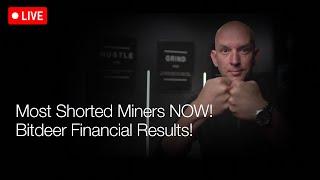 Most Shorted Bitcoin Miners NOW! Bitdeer Financial Results! Q&A!