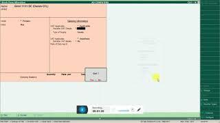 How to update HSN Code in Tally ERP 9 GST