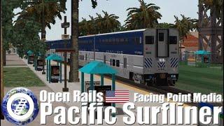 Open Rails (MSTS Compatible Train Sim) Pacific Surfliner