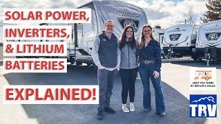 How To Make Your Outdoors RV The Ultimate Off-Grid Trailer W/Solar, Inverter, & Lithium Batteries!