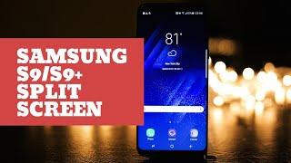 How to use split screen - multi window on Samsung Galaxy S9 One UI - 2019