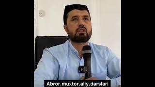 G’usl qilganda suv tegmay qolsa | Abror Muxtor Aliy