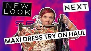 PRE Loved MAXI DRESS TRY ON HAUL | NEXT+SELECT+NEW LOOK | wardrobe declutter
