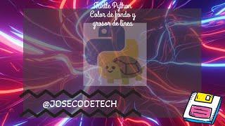 13 turtle color fondo y grosor