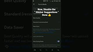 How to disable Sticker suggestions in Discord Mobile #roduz #discord #sticker #suggestion