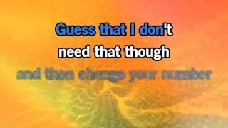 Gotye - Somebody That I Used to Know - Karaoke with Lyrics on Screen & Backing Vocals