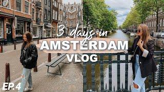 3 days in AMSTERDAM! (travel vlog) | european summer 2022