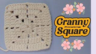 Crochet Granny Square | Easy Crochet