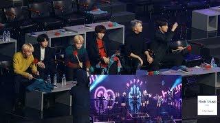 방탄소년단(BTS) React to TWICE(트와이스)(Bdz + What is Love?)[4K 직캠]@190106