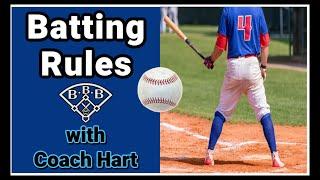 Basic Batting Rules // Baseball Rules Explained for Beginners