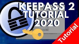 KeePass 2 Tutorial | Passwörter sicher verwalten | kostenloser Passwort Manager