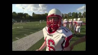 Teen with prosthetic leg defies odds on football field