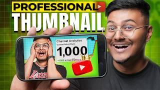 How to Make Thumbnails for YouTube Videos (FREE) | Canva Thumbnail Tutorial! 