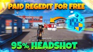 This REGEDIT will give you 95% headshot rate in free fire (With Proof)