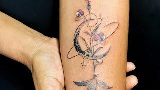 Ladys tattoo #viral #tattoolover #tattooassistsripanla #howtodo