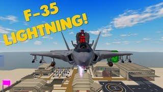 I bought the F-35 in WAR TYCOON!!