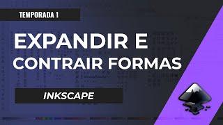 Como expandir ou contrair formas no Inkscape