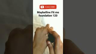 Maybelline Fit Me foundation Shade 120  To All Skin Types #short #foundation  #shorts