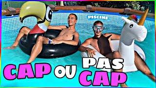 CAP OU PAS CAP PISCINE ENTRE FRÈRE !