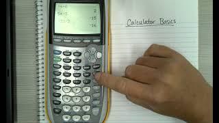 Calculator Basics (TI-84 Plus Silver Edition)