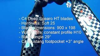 C4 Deep Spearo HT carbon fins