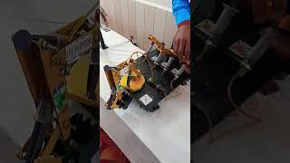 working model of hydraulic jcb #fitter#jcb#turner