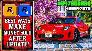 This is OVERPOWERED.. The BEST WAYS To Make Money SOLO After UPDATE in GTA Online! (GTA5 Fast Money)