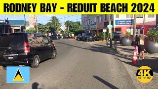 Gros Islet main road To Reduit Beach Rodney Bay Saint Lucia