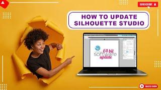 How to Update Silhouette Studio Software (Steps Guide) #update #latest #silhouettestudio #software