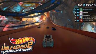 PS5 | Hot Wheels Unleashed 2: Turbocharged | Glory Chaser - 4 Track Online Multiplayer Compilation