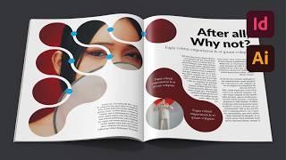 How to make this EASYILY ADAPTABLE CIRCULAR Layout | InDesign Layouts, Episode 16