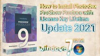 How to install Photodex ProShow Produce 2020-2021 Windows 7 32 bit