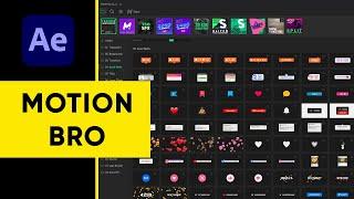 Make money with Motion Bro - extension for After Effects