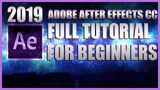 How to USE Adobe After Effects CC 2019 Full Tutorial for Beginners