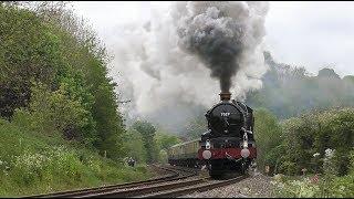 7029 'Clun Castle' Barks up Sapperton - The Cotswold Explorer - 18/05/2019