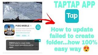 [ Solved ] How to fix Folder Creation Error in TapTap - PUBG Mobile KR version || TBKANSH GAMING 