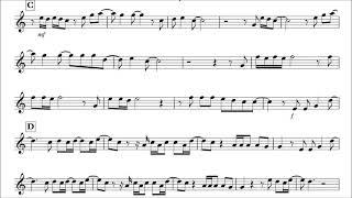 Alto Saxophone Play Along - Angels by Robbie Williams - with sheet music