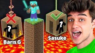 YANLIŞ KUTUYA GİREN ÖLÜR MİNECRAFT !? Ahmet Can Dündar | Barış G | Sasuke