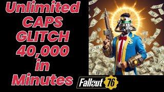 Full limit 40,000 Caps Glitch in minutes - Working as at March 4th  2024 Fallout 76