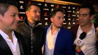 Il Volo, Will Smith, Natalia Jimenez, Calibre 50 en Sony Music Latin After Party Red Carpet