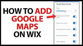 How to Add Google Maps on Wix in 2024