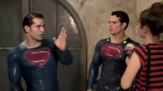 Batman V Superman: Behind The Scenes Superman Stunts