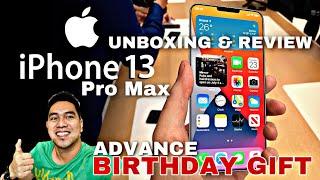 IPHONE 13 Pro Max | Unboxing and Review | Advance Birthday Gift | TEAM SARIO | Thanks My Love