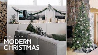 Modern Minimalistic Christmas Decor | Decorate For Christmas With Me!