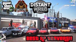 Top 5 Best FREE Fivem GTA Roleplay Servers(2021) Non Whitelist Fivem Servers Grizzley World Inspired