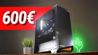 500 - 600€ Euro GAMING PC 2021!! - Test & Zusammenbauen