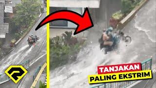 TANJAKAN PALING BERBAHAYA SEINDONESIA!! BERASA ARUNG JERAM!! HANYA YANG BERNYALI YANG BERANI LEWAT!!