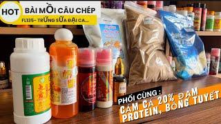 Bộ Hương Liệu Câu Cá Chép // Combo Fl 135 Kết hợp Trứng sữa đại ca... Bài Mồi Câu Chép Hiệu Quả Cao