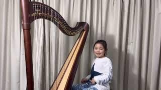 NZ 2023 Harp Performance Competition Amber Zhang Elementary Class